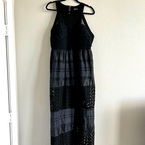 Why Dress Black Maxi - Size L